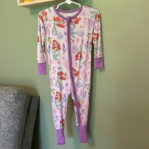 Little Sleepies Ariel “Part of Her World” zippy